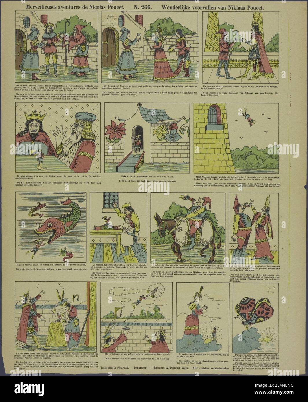 Merveilleuses aventures de Nicolas PoucetCatchpenny printPRENT 0132