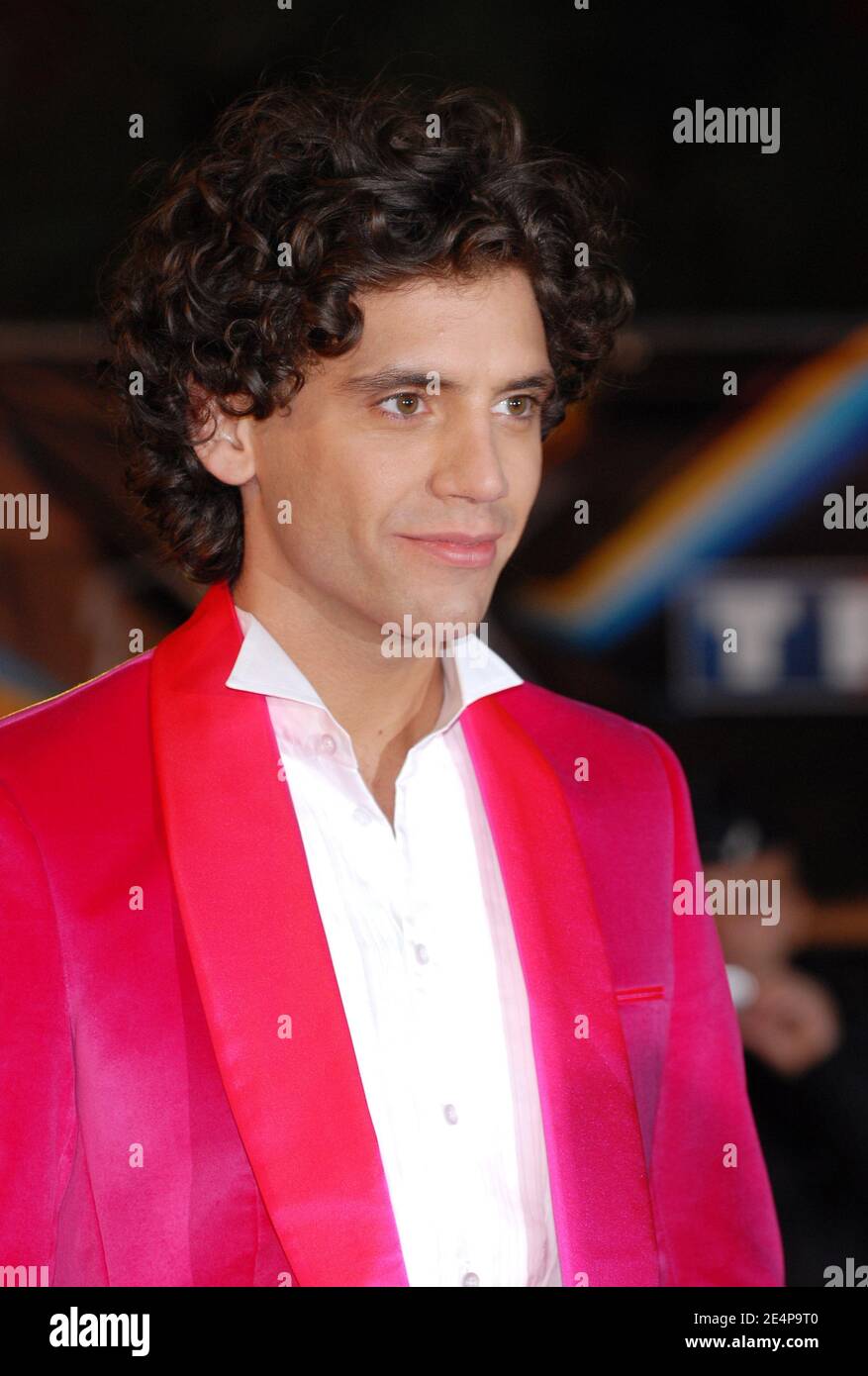 Singer Mika arrives to the 9th annual NRJ Music Awards held at the Palais  des Festivals in Cannes, France, on January 26, 2008. Photo by  Khayat-Nebinger/ABACAPRESS.COM Stock Photo - Alamy