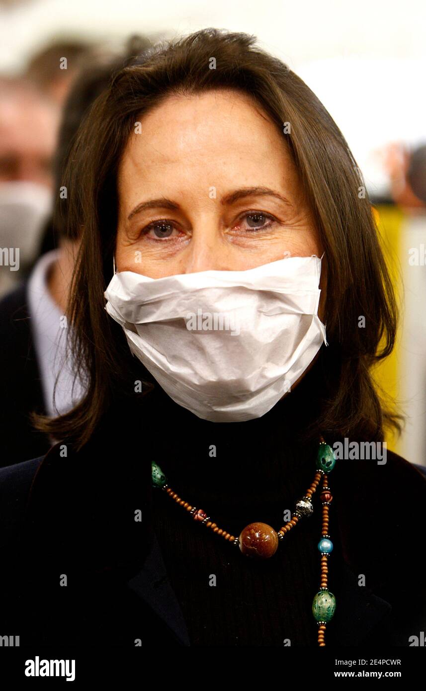 Defeated French Socialist Party Presidential candidate Segolene Royal