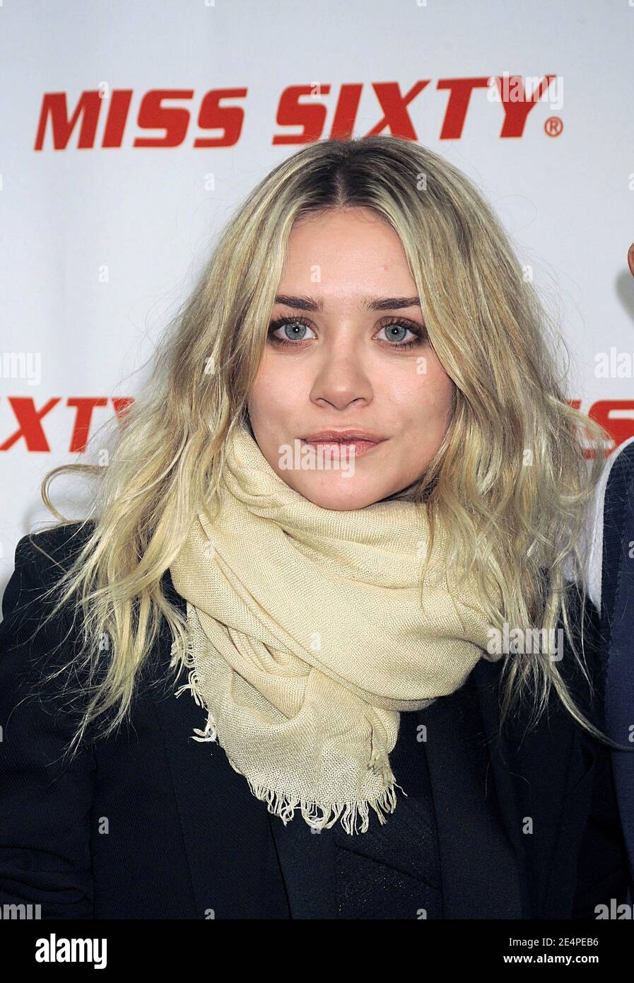 Ashley Olsen backstage at the Miss Sixty Fall 2008 Collection show during  Mercedes Benz Fashion Week, held in Bryant Park in New York City, NY, USA  on Sunday, February 3, 2008. Photo