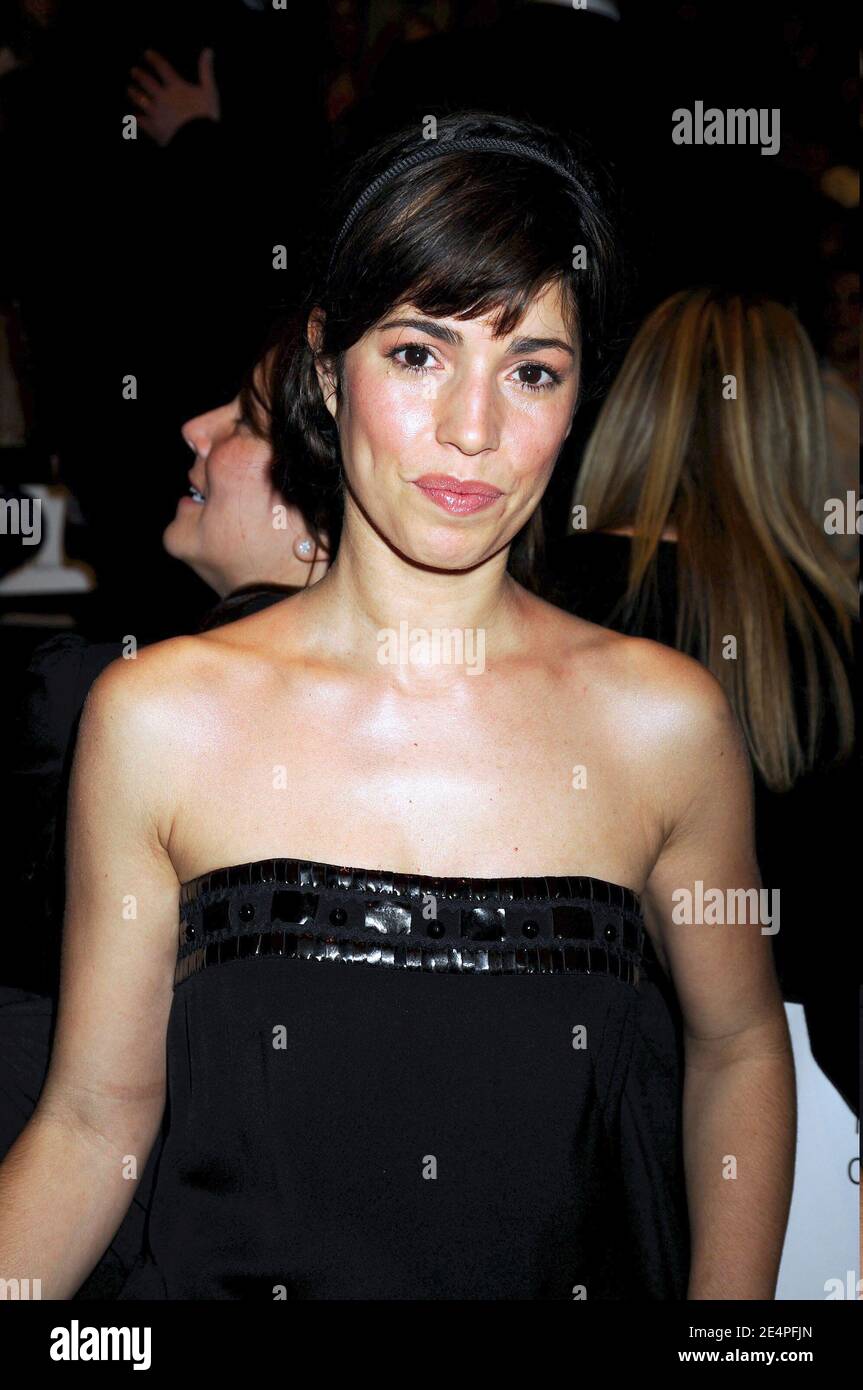 Ana ortiz the badgley mischka fashion show hires stock photography and