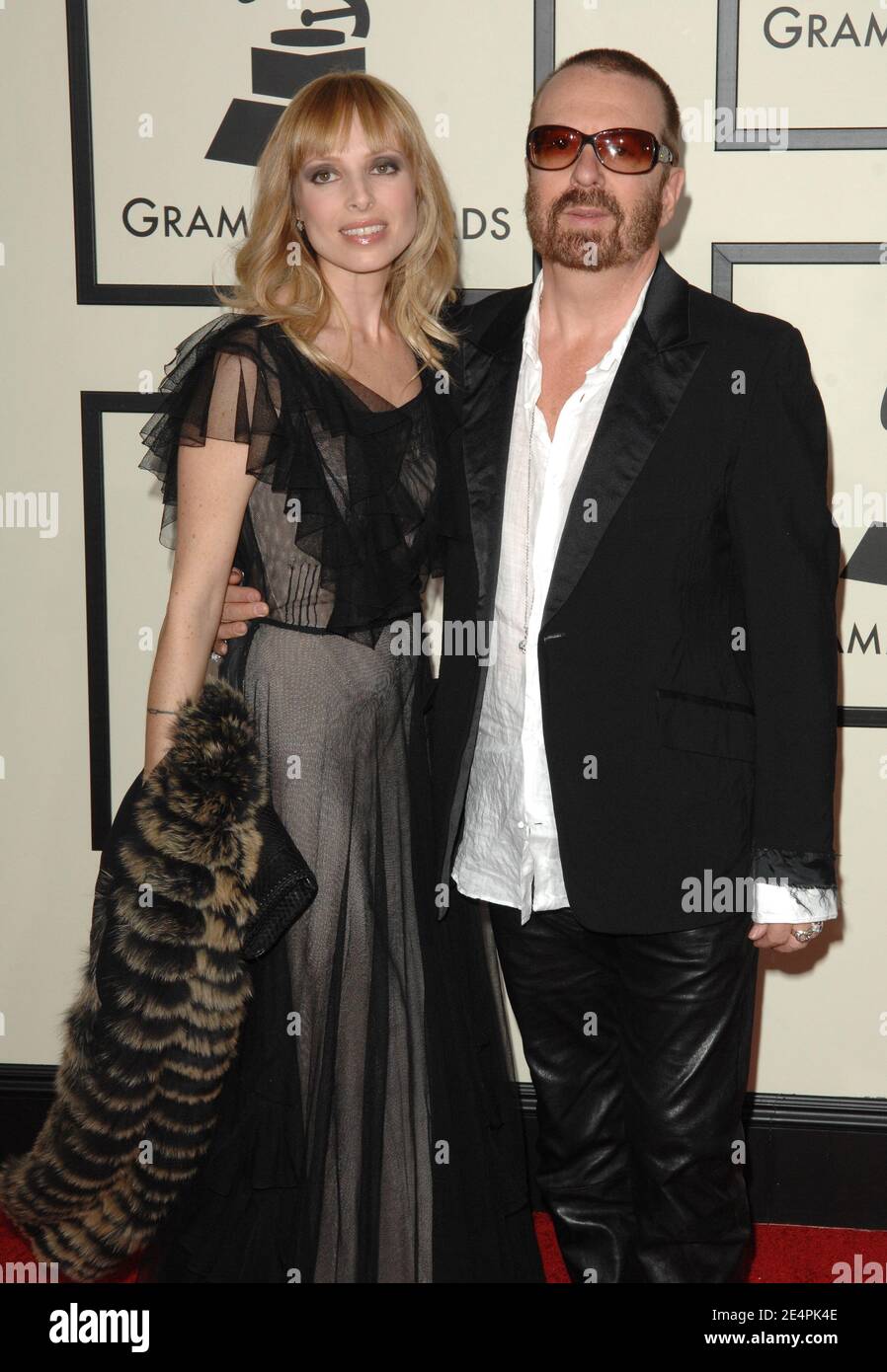 66 Dave Stewart And Wife Anoushka Fisz Stock Photos, High-Res