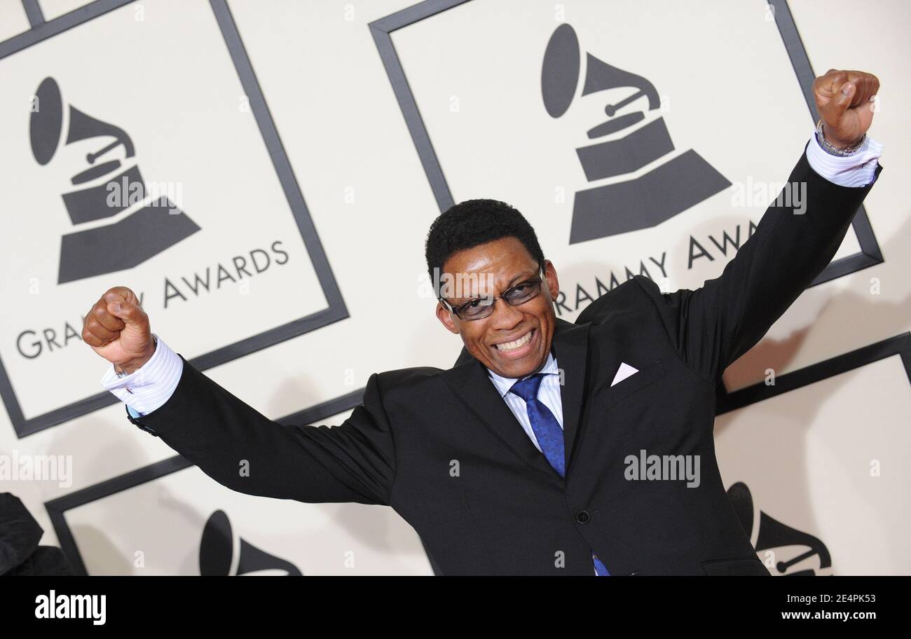 Herbie Hancock attends the 50th Annual Grammy Awards, held at the