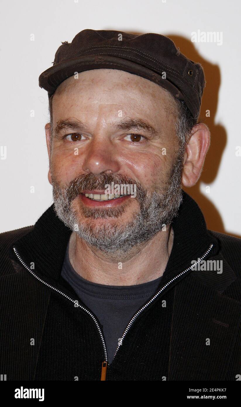 Jean-Pierre Darroussin poses during the 10th Luchon International Television Film Festival held in the French Pyrenees, France, on February 10, 2008. Photo by Patrick Bernard/ABACAPRESS.COM Stock Photo