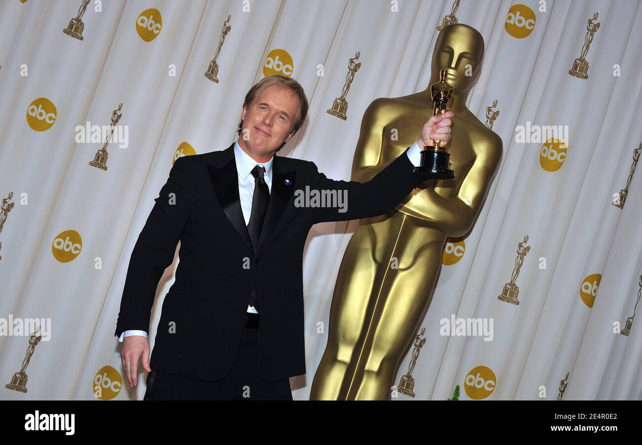 Brad Bird poses in the Press Room of the 80th Academy Awards, held, at