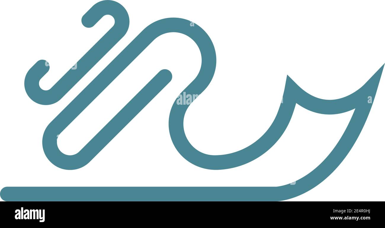 Snail logo icon design illustration vector template Stock Vector