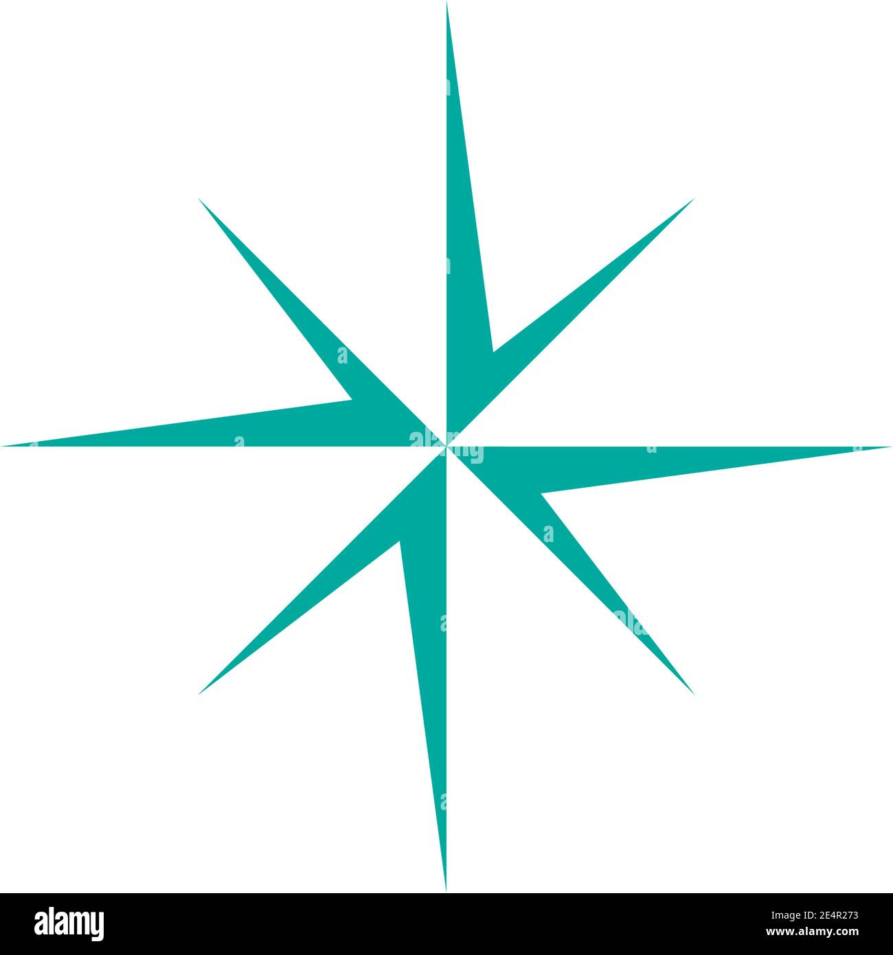 Compass Logo Template vector icon illustration design Stock Vector