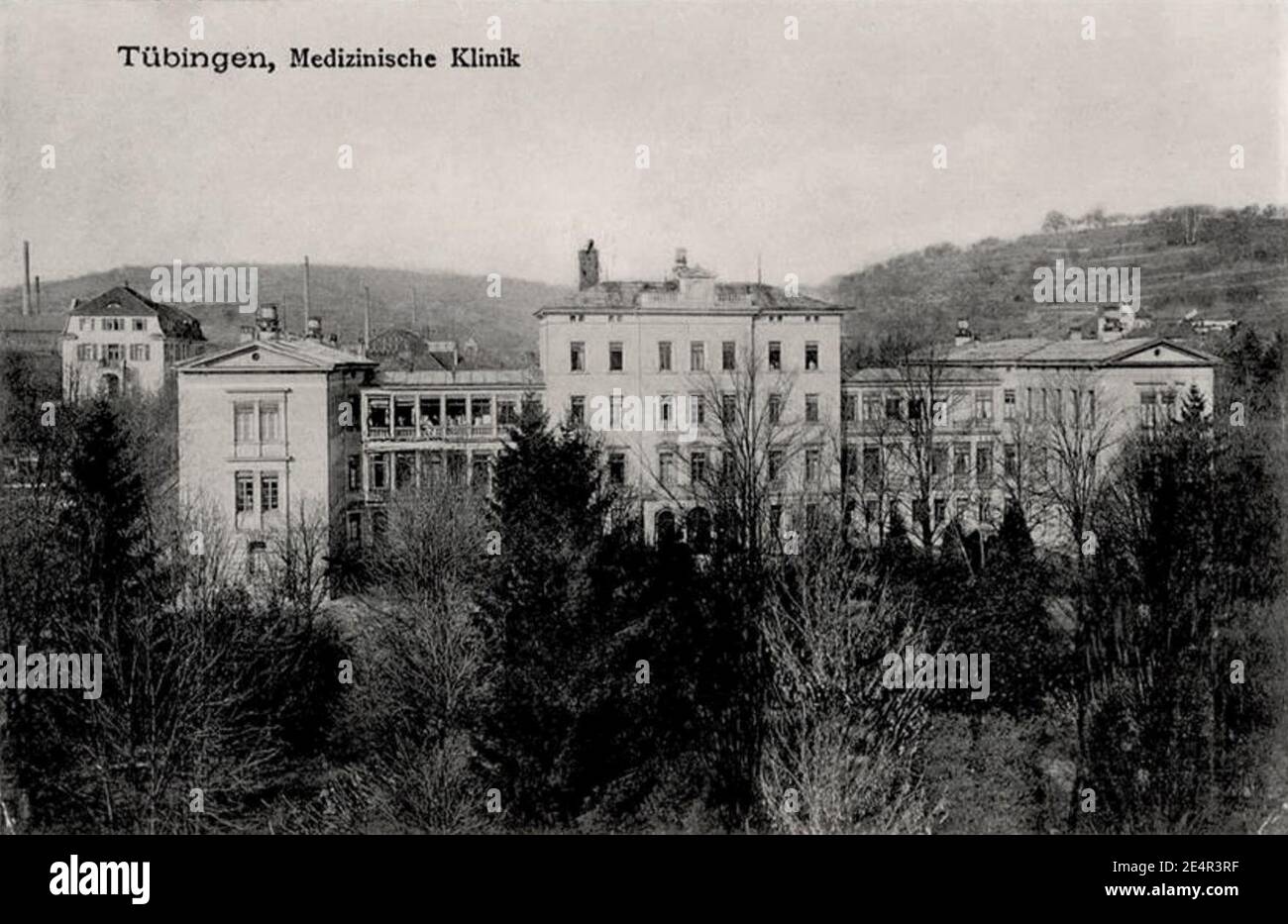 Medizinische Klinik (AK Gebr. Metz 1913). Stock Photo