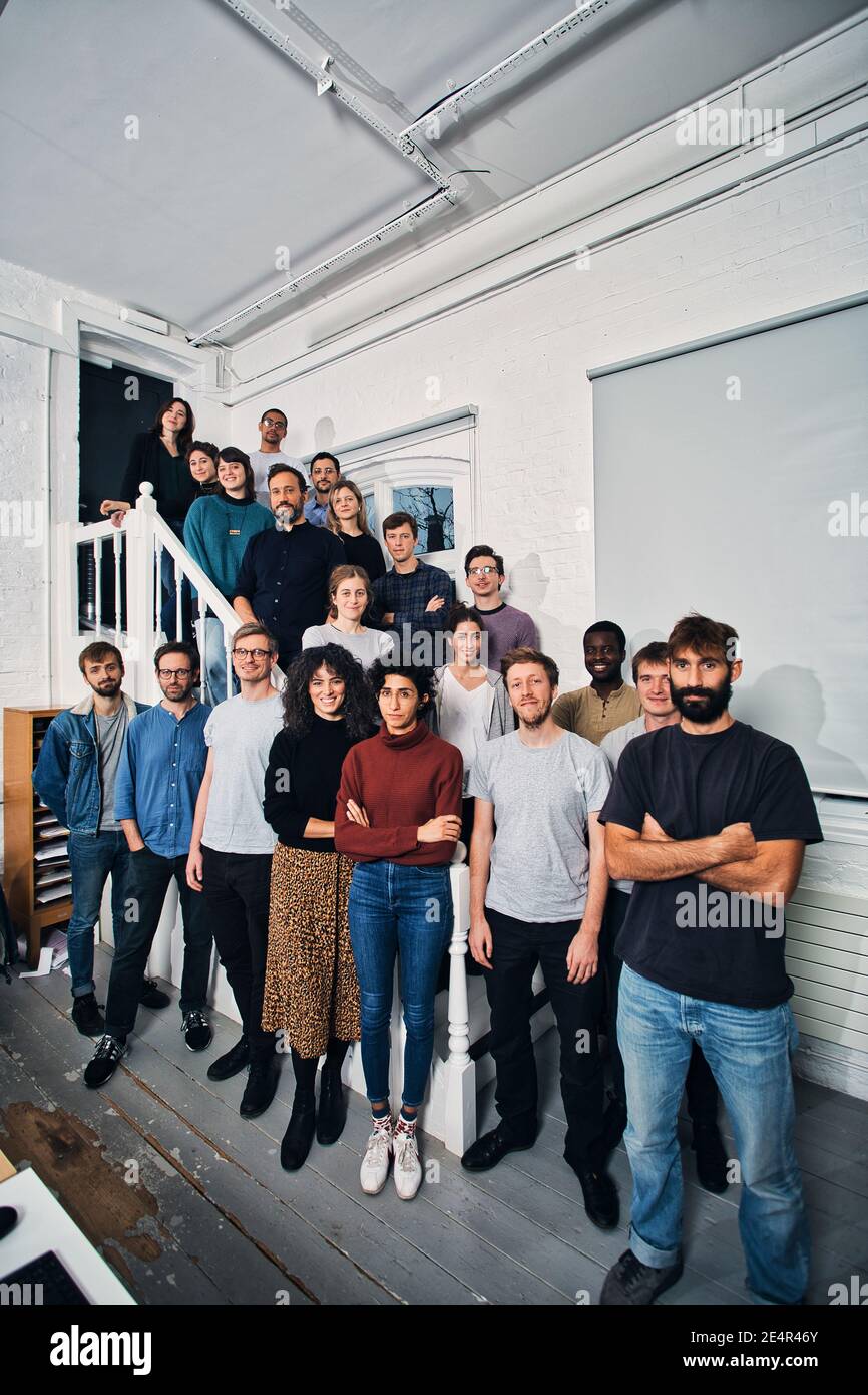 GREAT BRITAIN / England / London /Forensic Architecture/ Forensic Architecture team with founder Architect Eyal Weizman.The team includes architects, Stock Photo