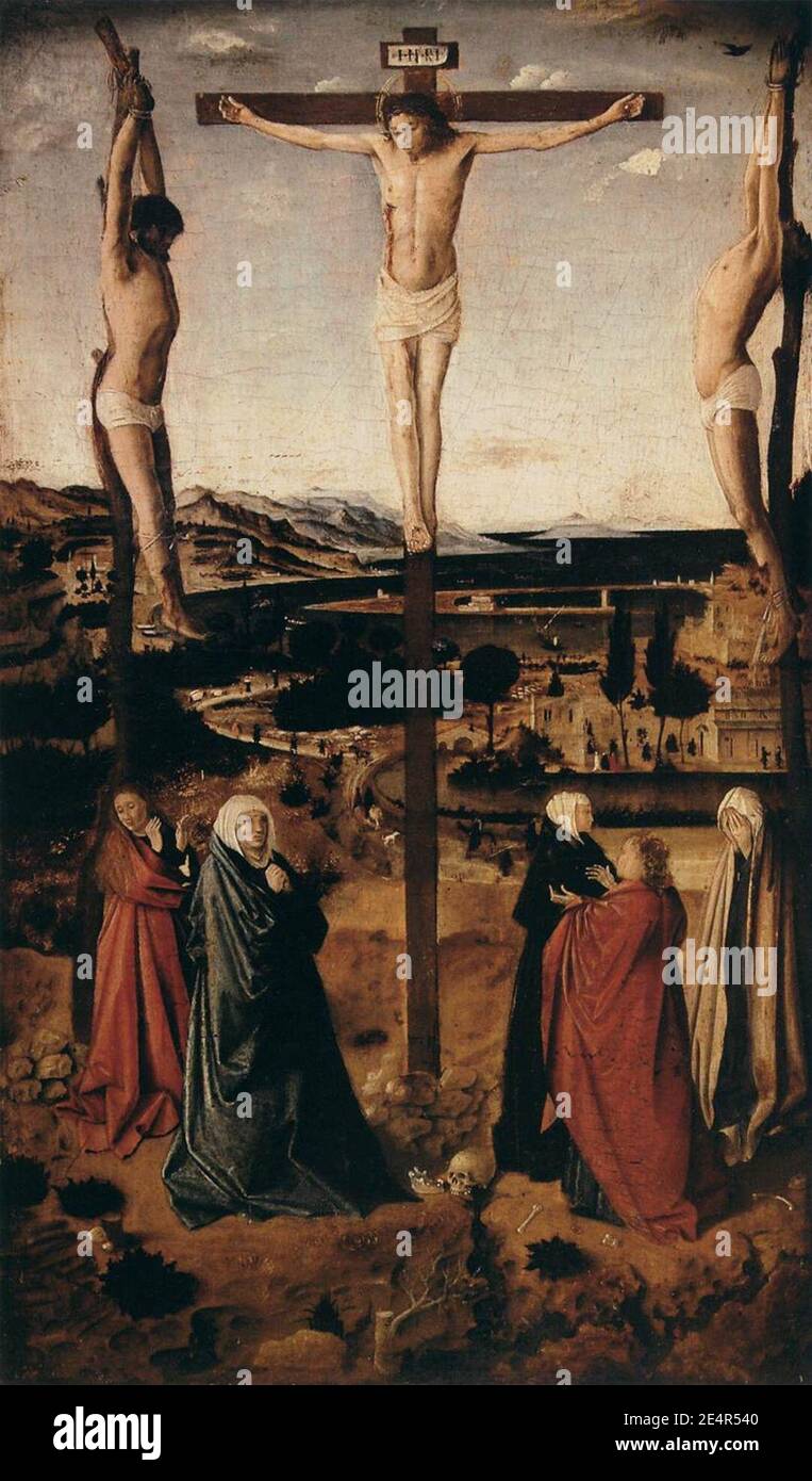 Antonello da messina crucifixion hi-res stock photography and images - Alamy, image size:763x1390