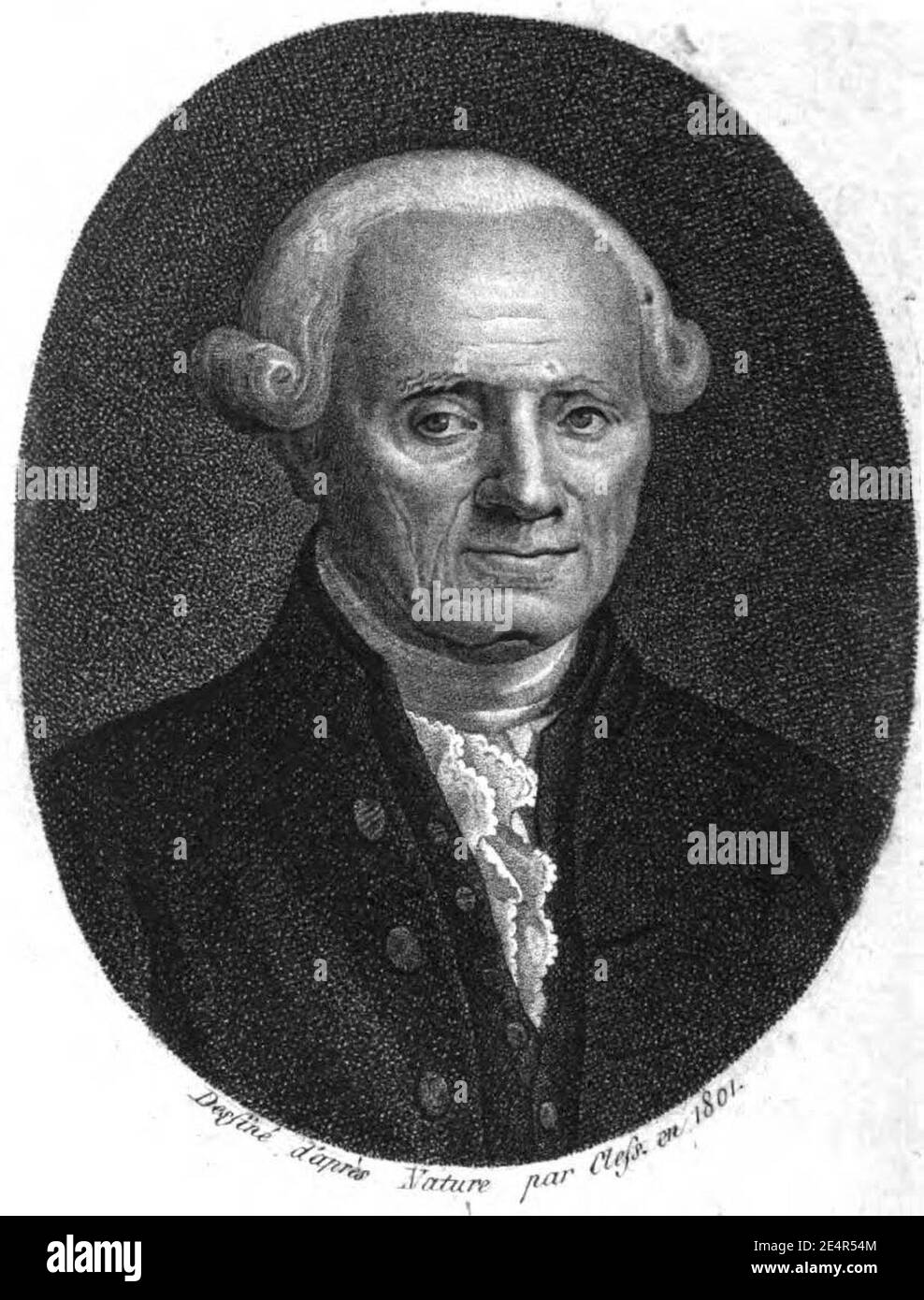 Charles Messier AGE V10 1802. Stock Photo