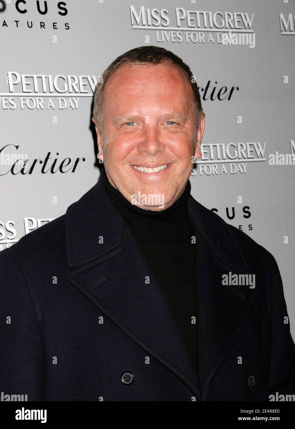 forskellige Tag væk overvåge Designer Michael Kors arriving for the New York special screening of 'Miss  Pettigrew Lives For a Day' held at the Tribeca Grand Screening Room in New  York City, NY, USA on March