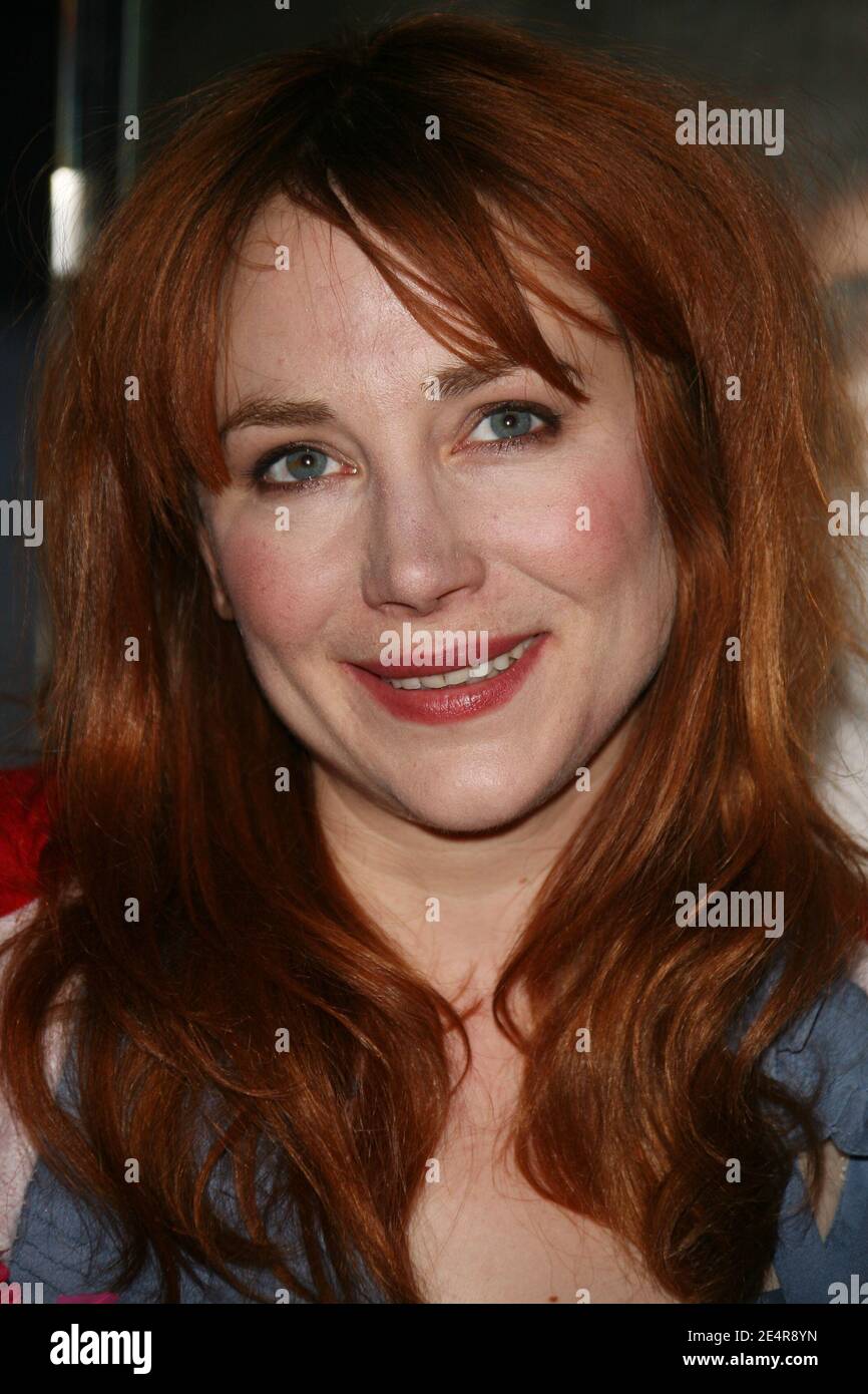 Actress Julie Depardieu poses at the premiere of Les Femmes de l'Ombre