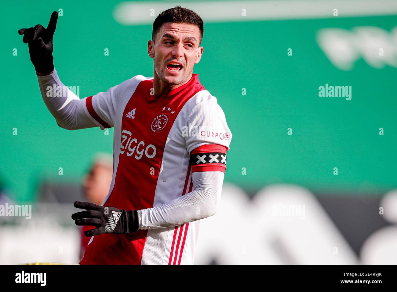 Sittard Netherlands January 24 Dusan Tadic Of Ajax During The Dutch Eredivisie Match Between Fortuna Sittard And Ajax At Fortuna Sittard Stadiium Stock Photo Alamy