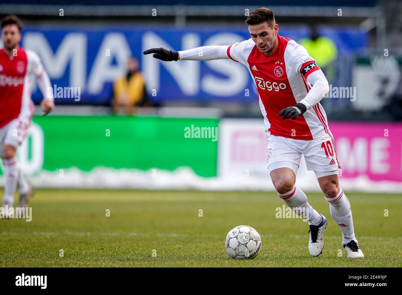 Sittard Netherlands January 24 Dusan Tadic Of Ajax During The Dutch Eredivisie Match Between Fortuna Sittard And Ajax At Fortuna Sittard Stadiium Stock Photo Alamy
