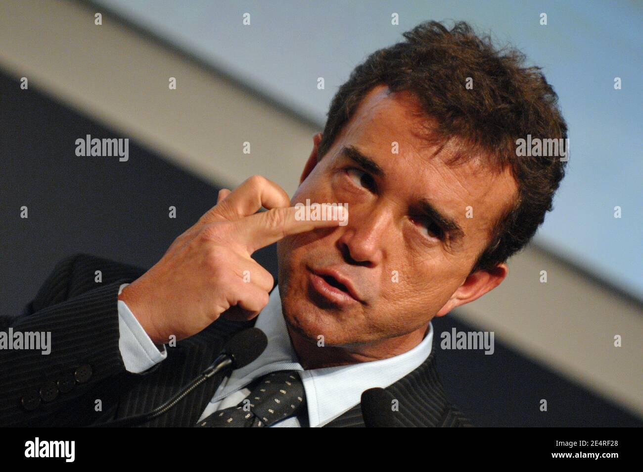 Lagardere Group CEO Arnaud Lagardere pictured during the Lagardere