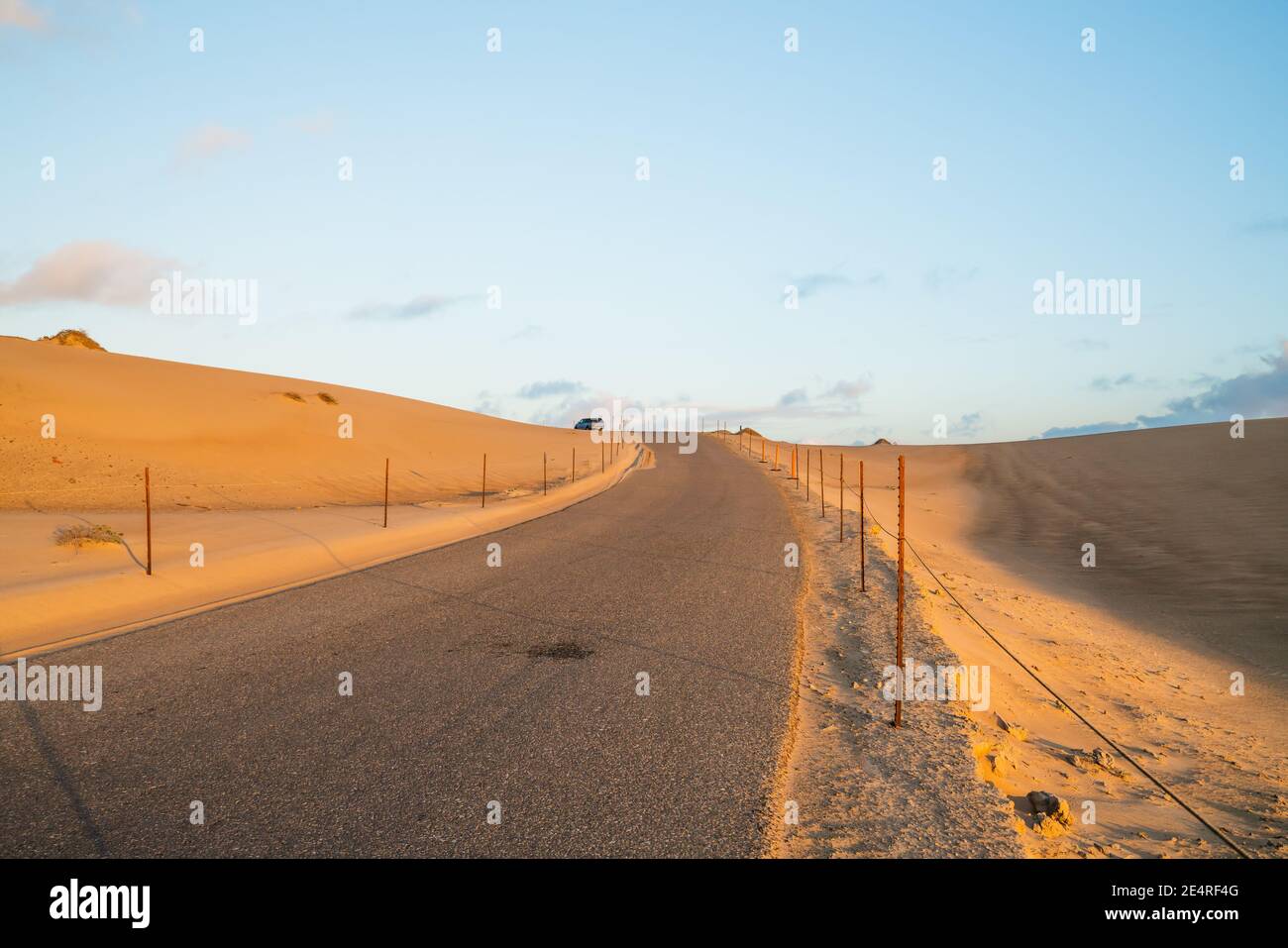 Road through sand dunes hires stock photography and images Alamy