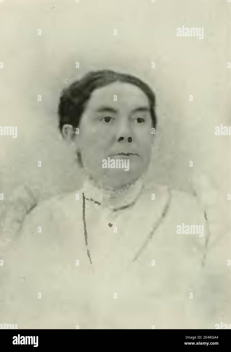 MARY EASTMAN WARD A woman of the century (page 758 crop Stock Photo Alamy