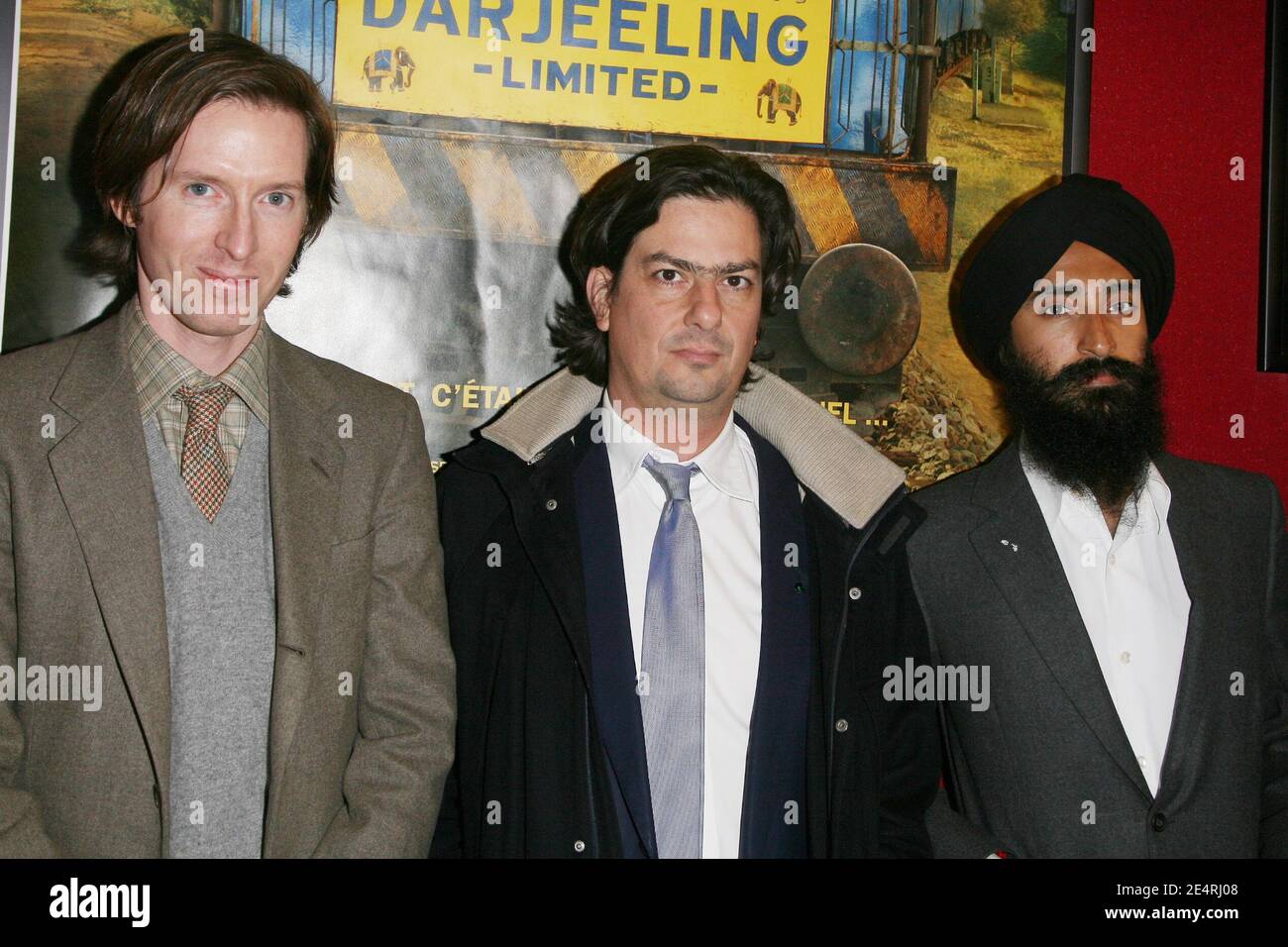 Director Wes Anderson, producer Roman Coppola and actor Waris