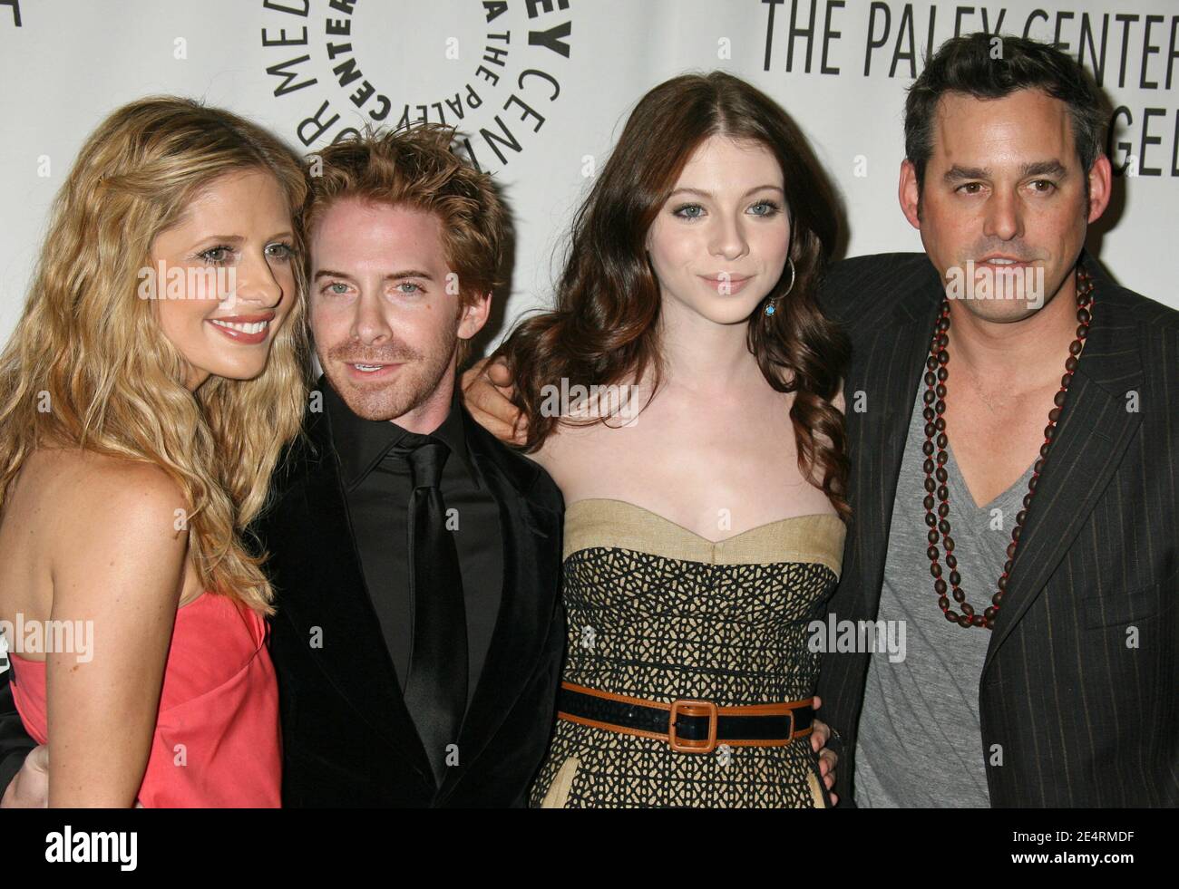 Sarah Michelle Gellar, Seth Green, Michelle Trachtenberg And Nicholas  Brendon Attend Buffy The Vampire Slayer Reunion, During The 25Th Annual  Paley Television Festival Held At The Archlight Theatre In Los Angeles, Ca,