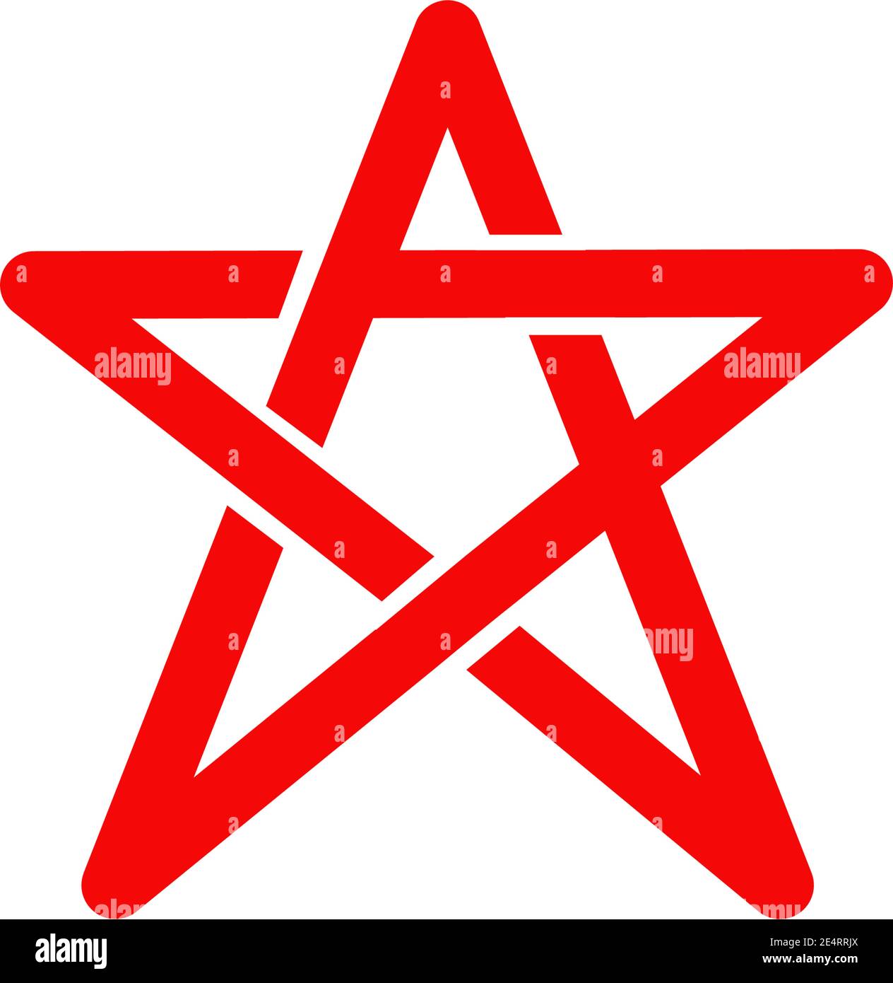 Star icon logo design vector illustration template Stock Vector