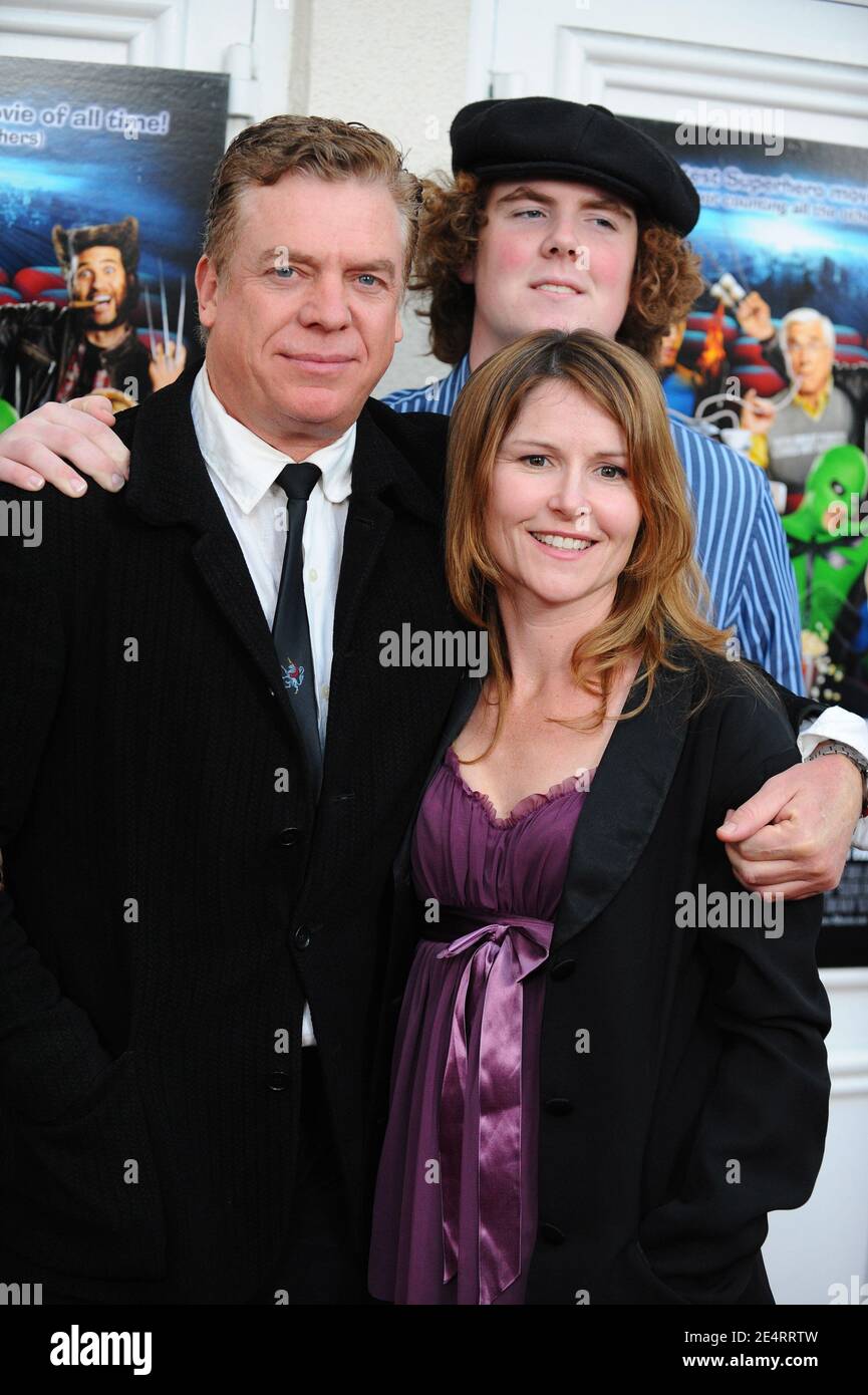 Christopher McDonald attends the premiere of Superhero Movie in