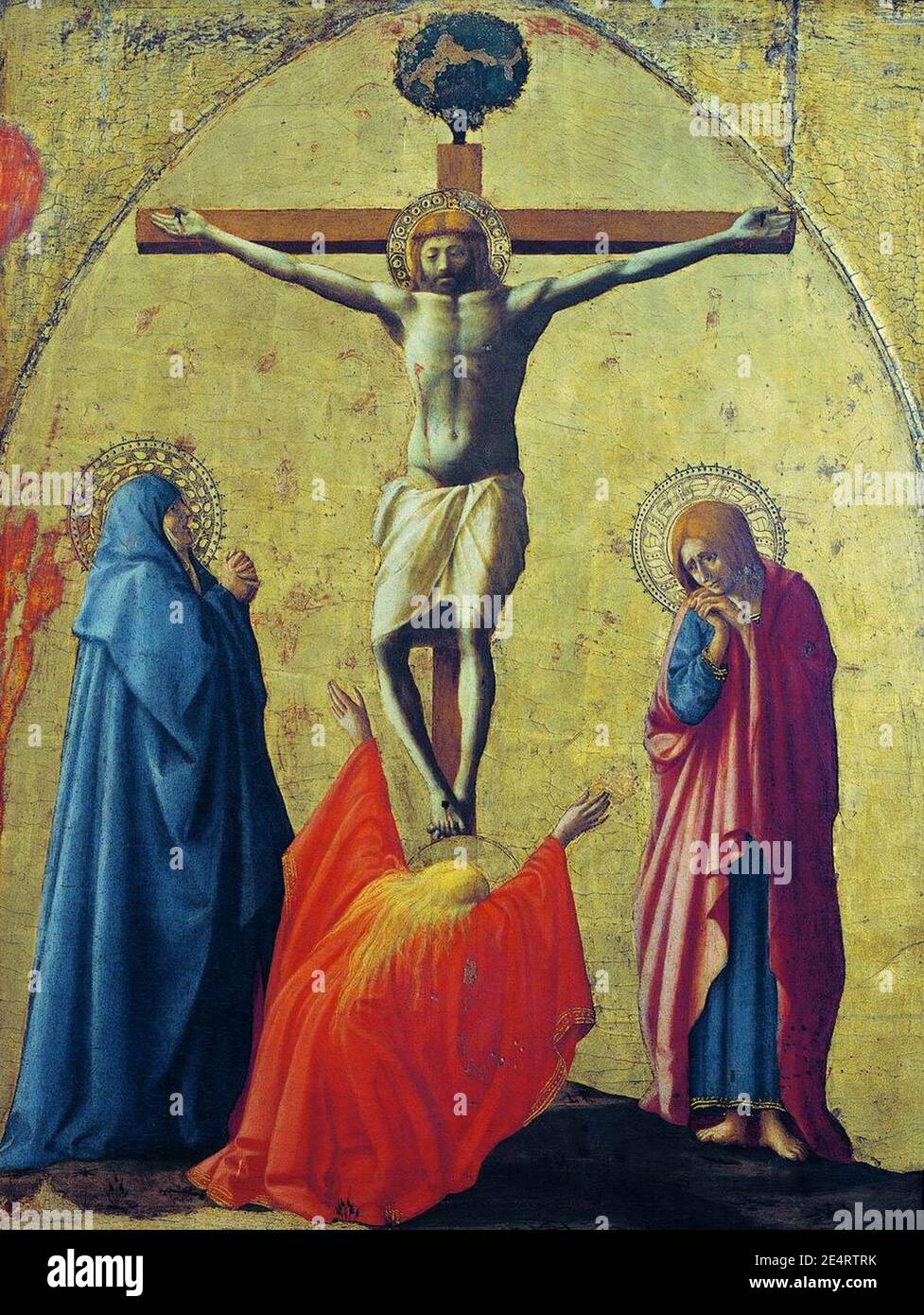 Masaccio crucifixion hi-res stock photography and images - Alamy