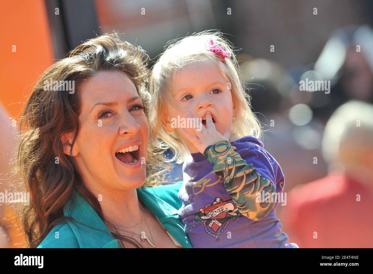 Joely Fisher and daughter attend the premiere of &quot;Dr. Seuss Horton Hears A Who!&quot; at The Mann Village Theater in Westwood. Los Angeles, March 8, 2008. (Pictured: Joely Fisher). Photo by Lionel Hahn/ABACAPRESS.COM Stock Photo