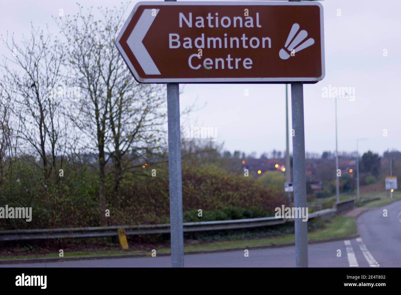 National badminton centre in milton keynes england stock photo alamy