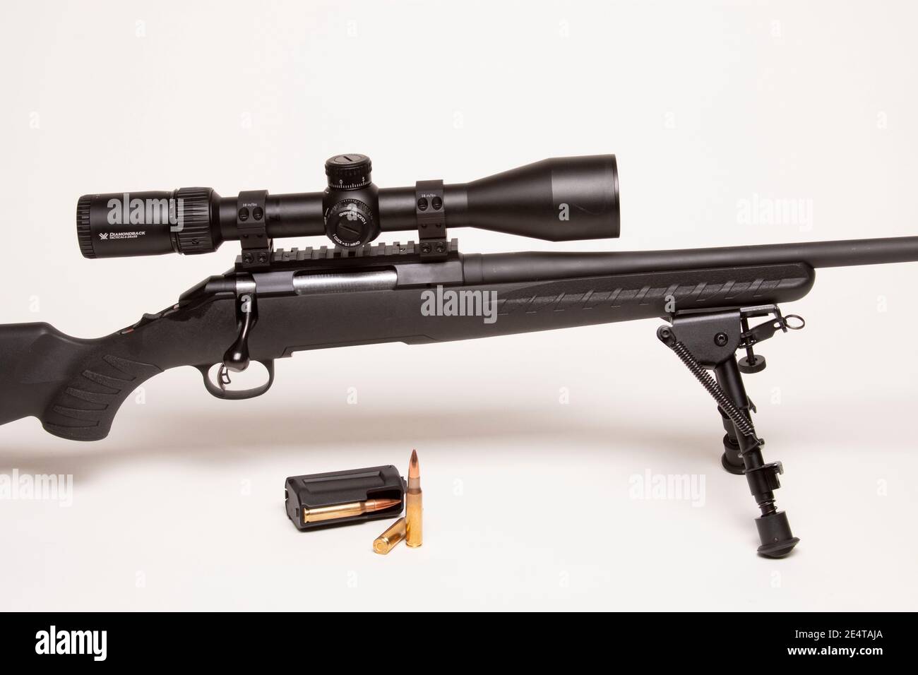 Ruger American Rifle with Vortex Scope Stock Photo Alamy