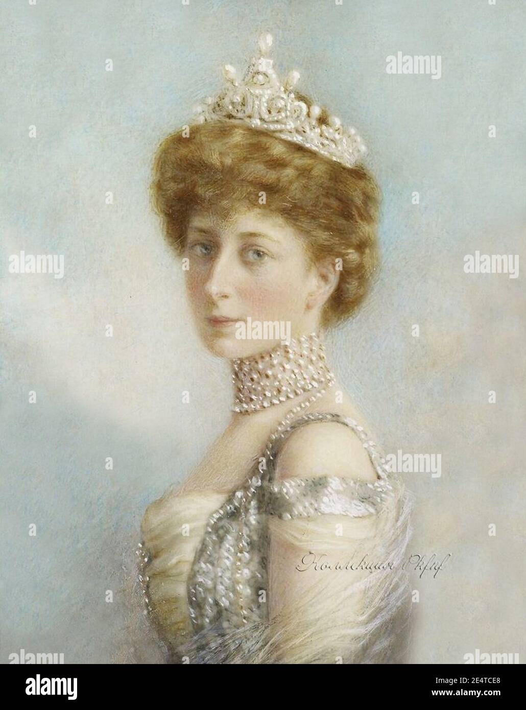 Maud, Queen of Norway. Stock Photo