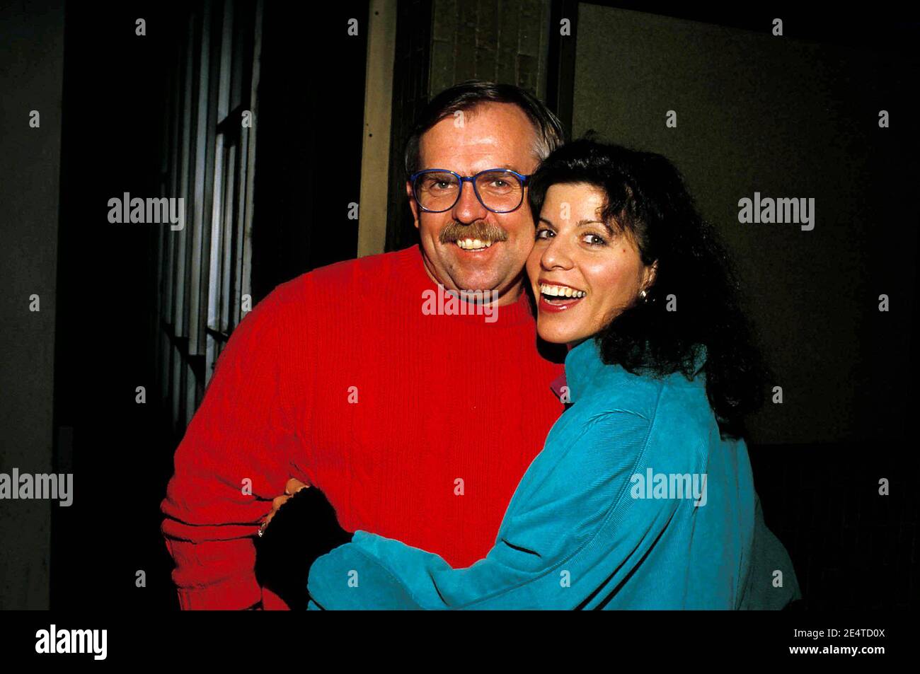 John Ratzenberger And Wife Georgia 1989 Credit Ralph Dominguez/MediaPunch Stock Photo Alamy