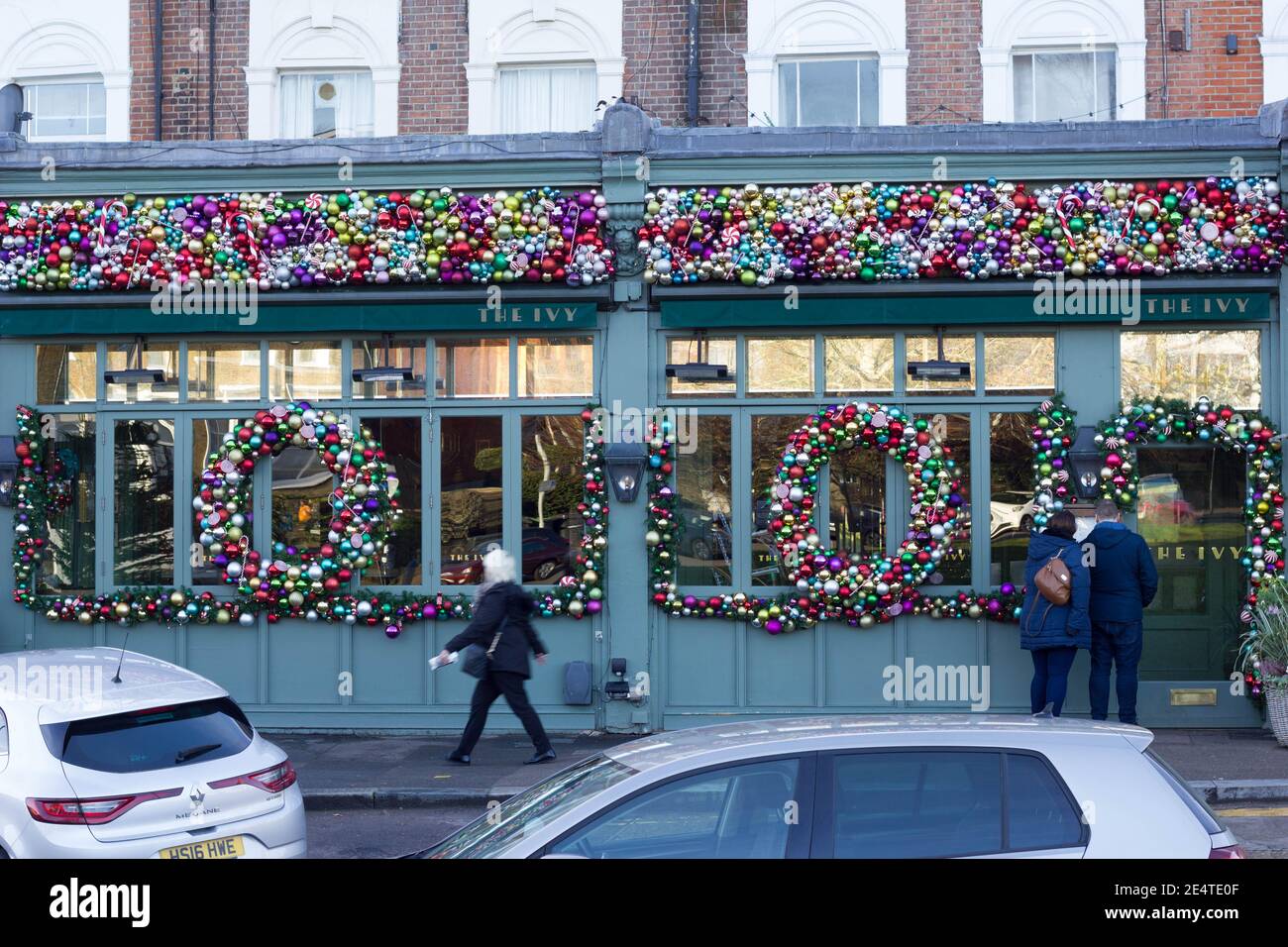 The Ivy Restaurant Christmas High Resolution Stock Photography And Images Alamy