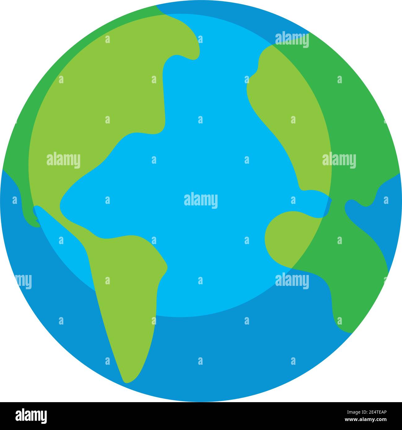 world planet map icon isolated and flat image vector illustration Stock ...
