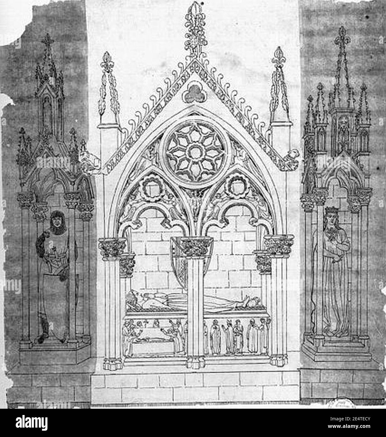 Mausolée des comtes de Provence Stock Photo Alamy