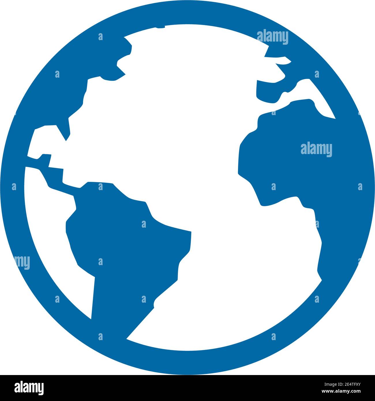 Globe icon logo design inspiration vector template Stock Vector Image ...