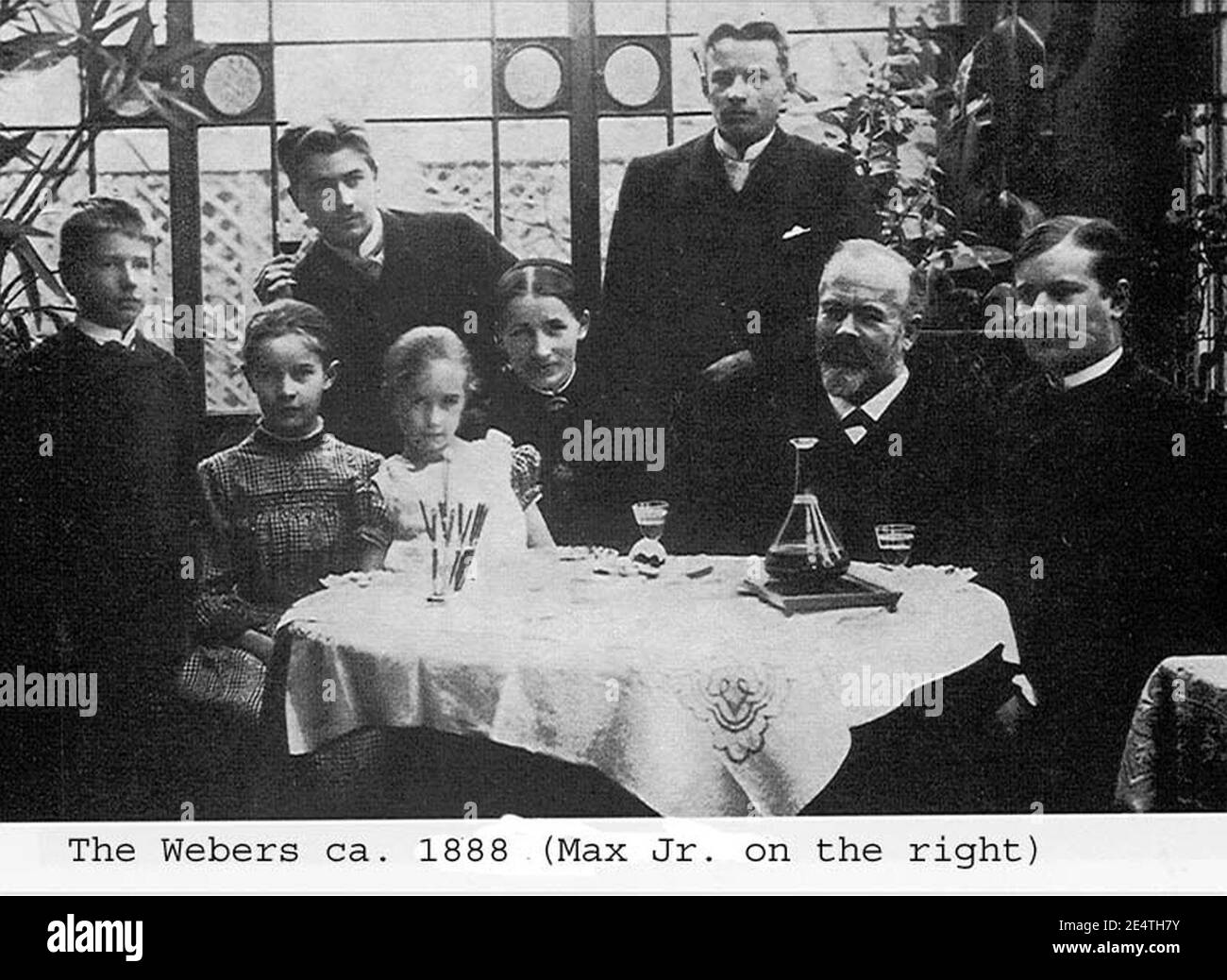 Max Weber family Stock Photo - Alamy