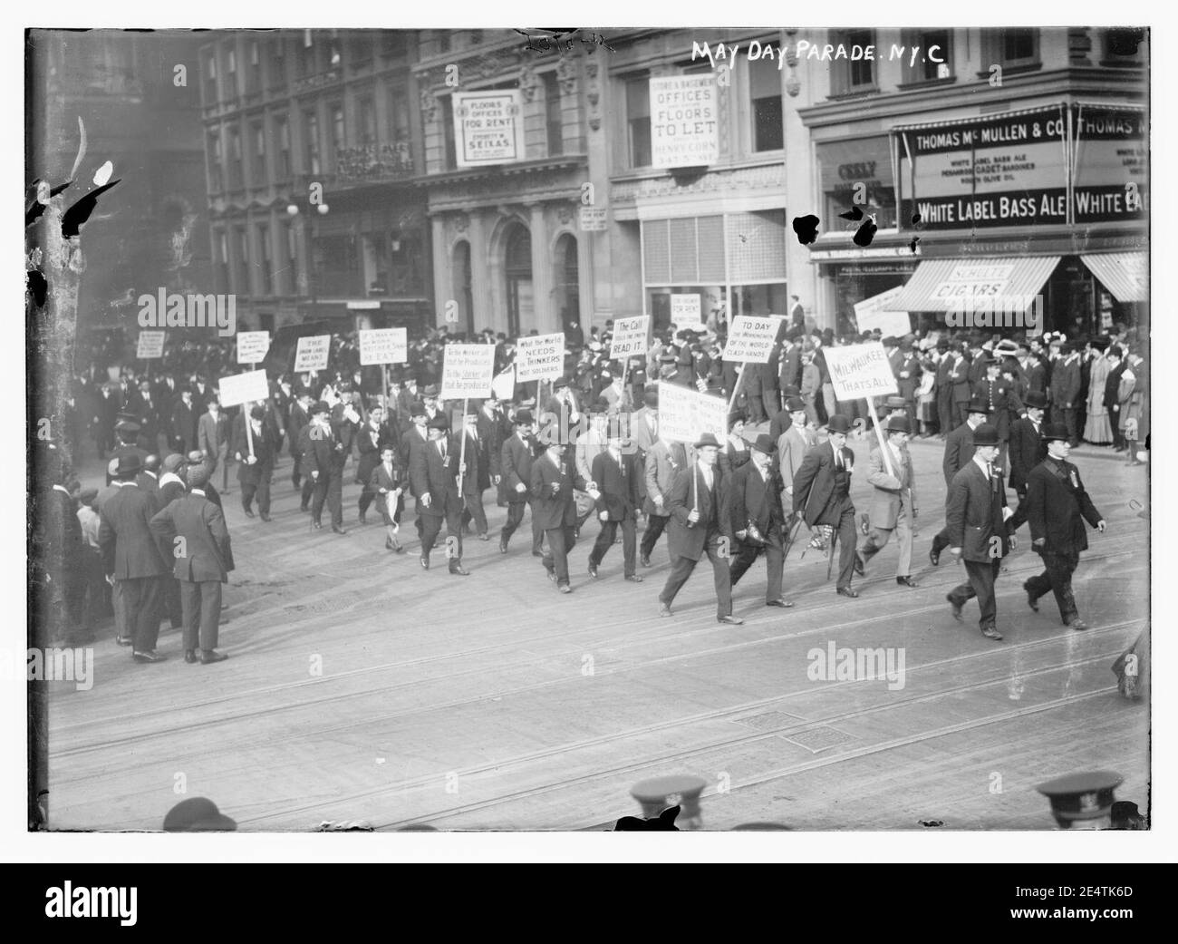 May Day Parade, N.Y.C Stock Photo Alamy