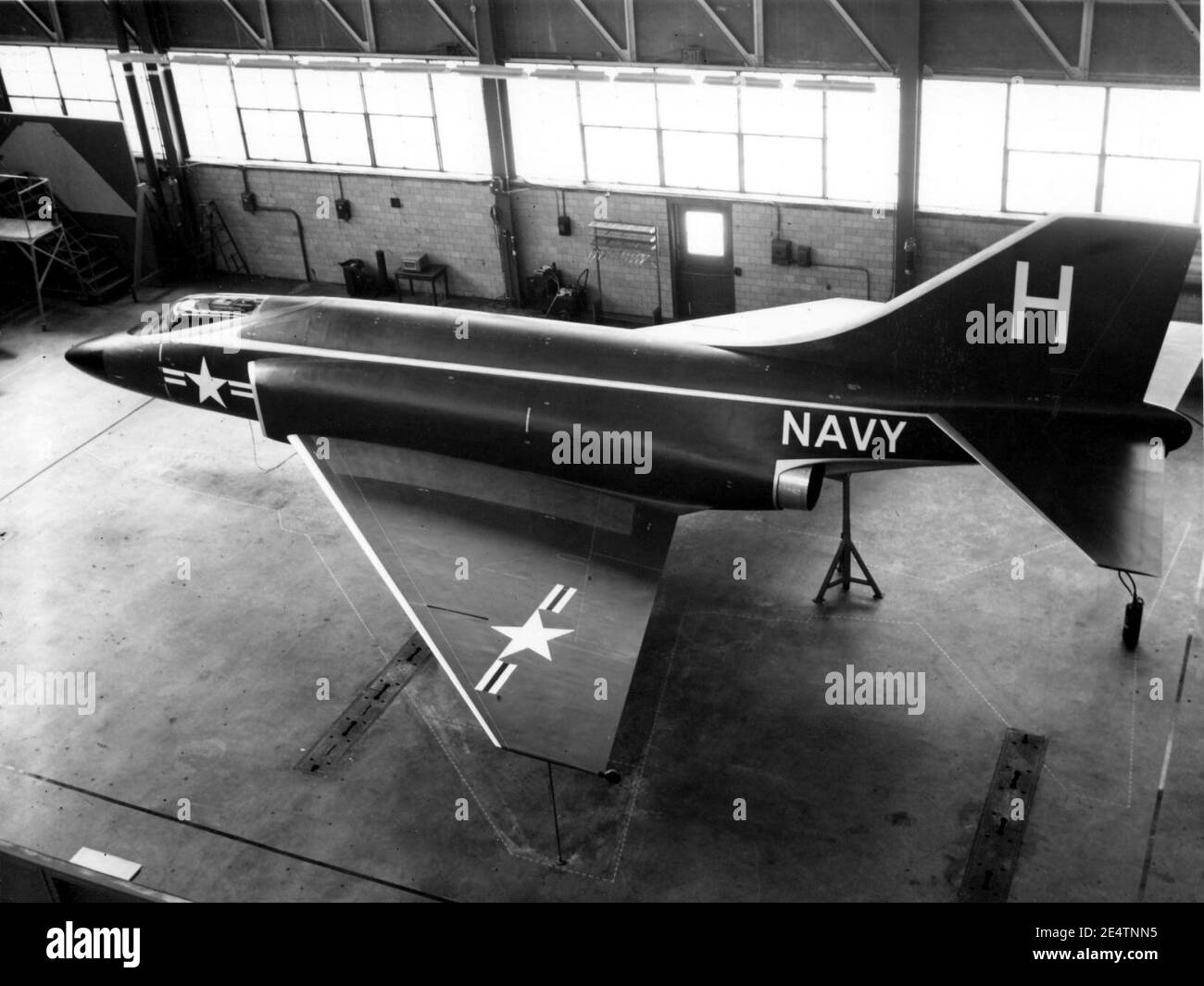McDonnell F3HG mockup in 1954 Stock Photo Alamy