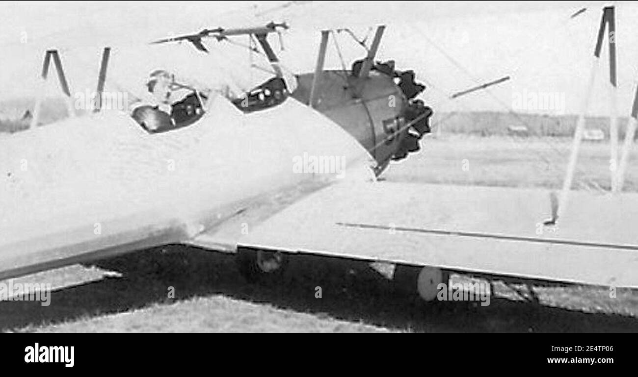 McKellar Field PT17 Stearman Stock Photo Alamy