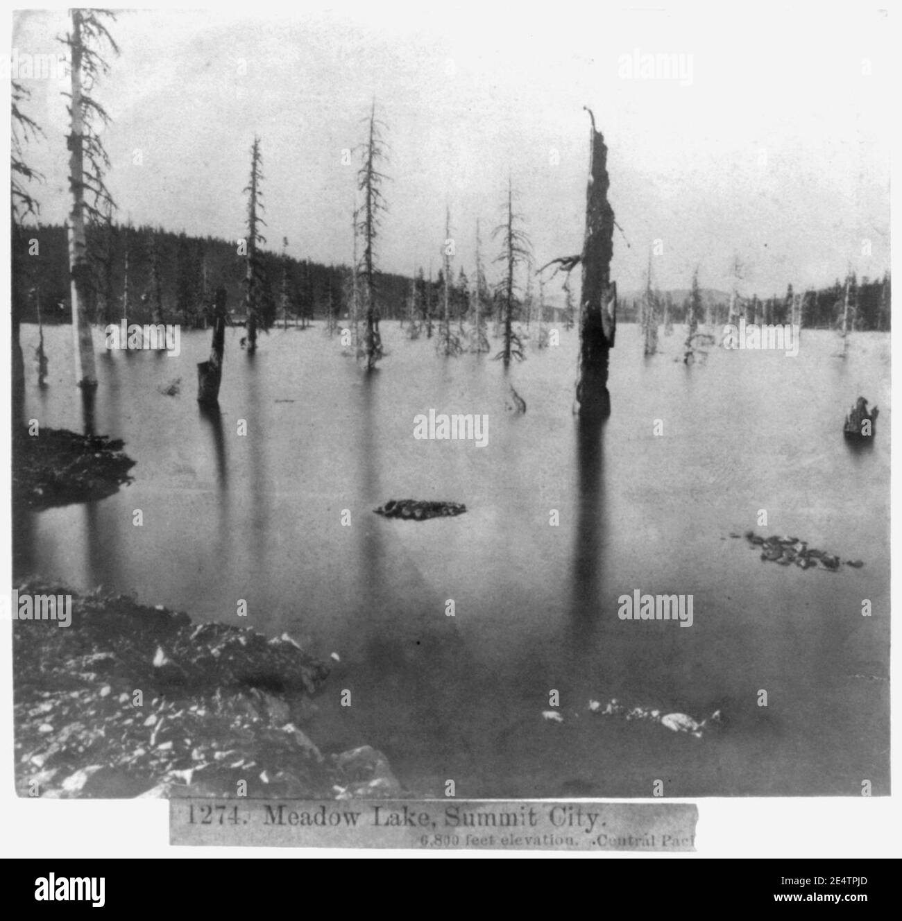 Meadow Lake, Summit City 6,800 feet elevation Central Pacific