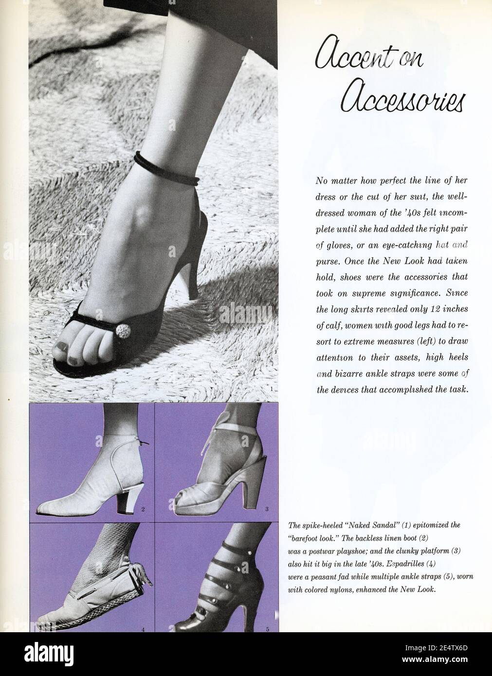 1940s fashion magazine hi-res stock photography and images - Alamy