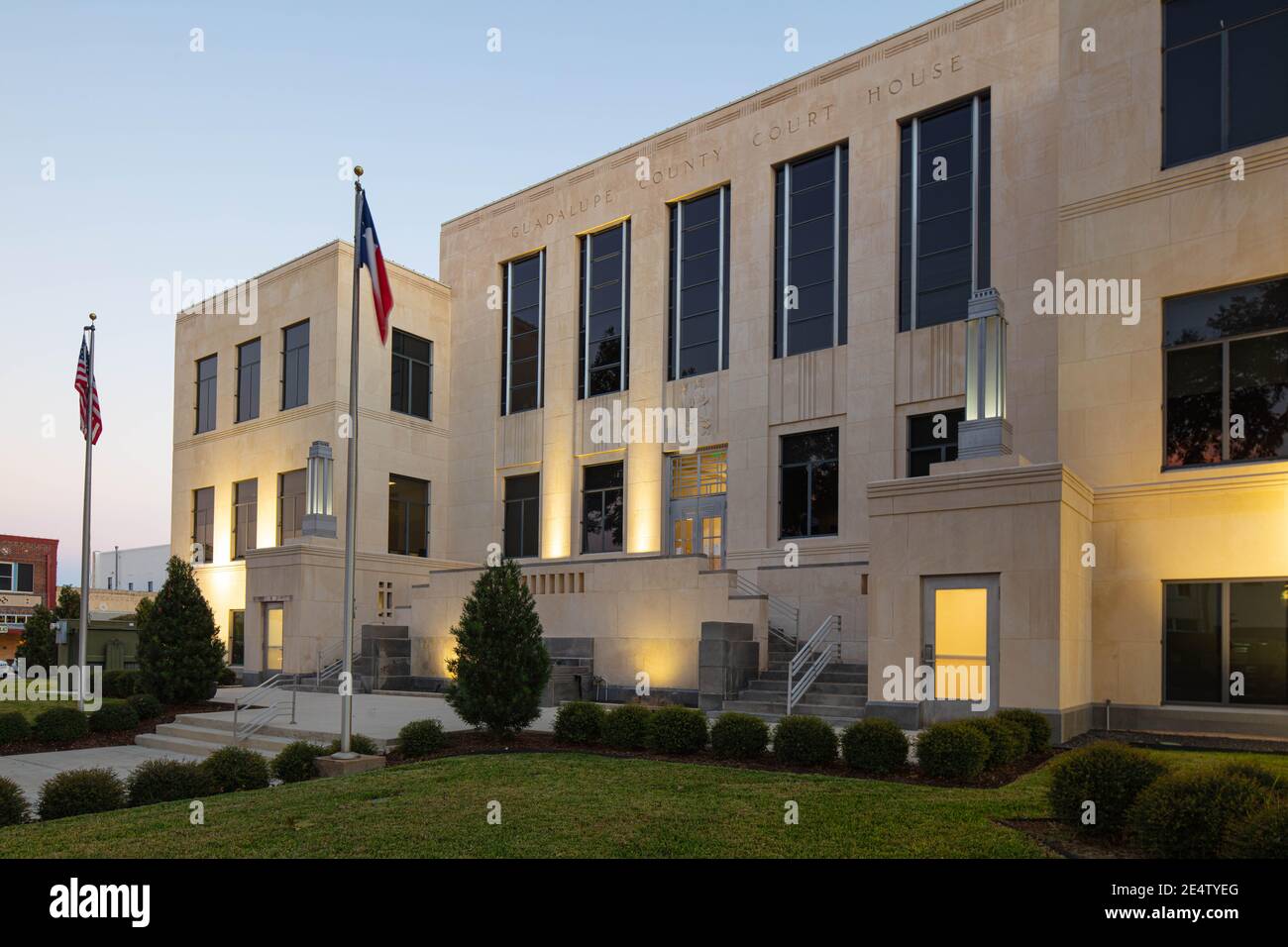 The Guadalupe County Courthouse in Seguin, Texas, USA Stock Photo Alamy