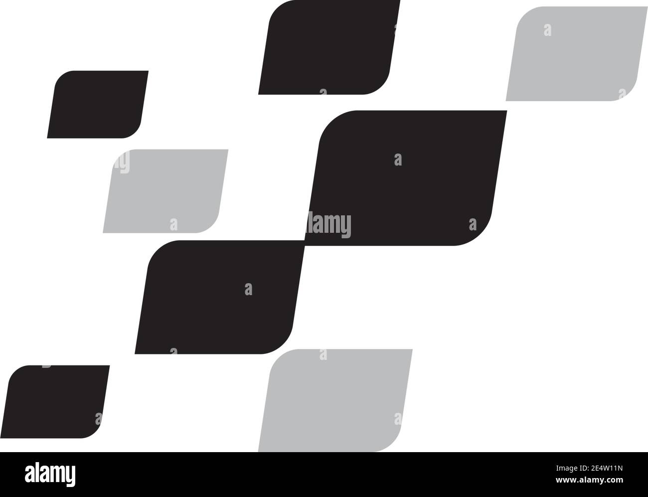 Race flag icon logo design inspiration vector template Stock Vector ...