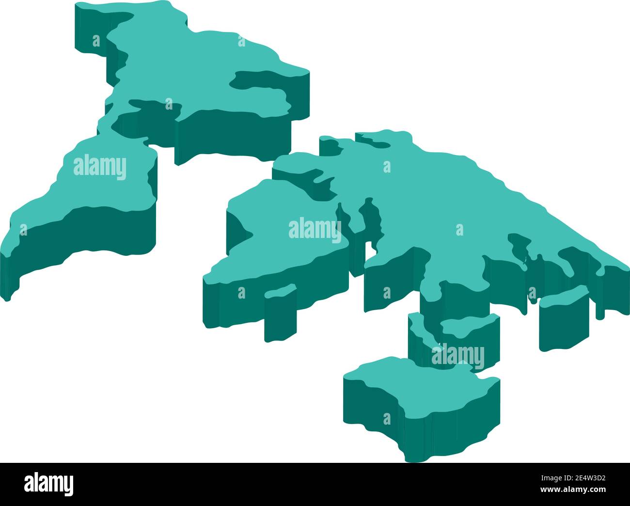 map isometric design, travel navigation and road theme Vector ...