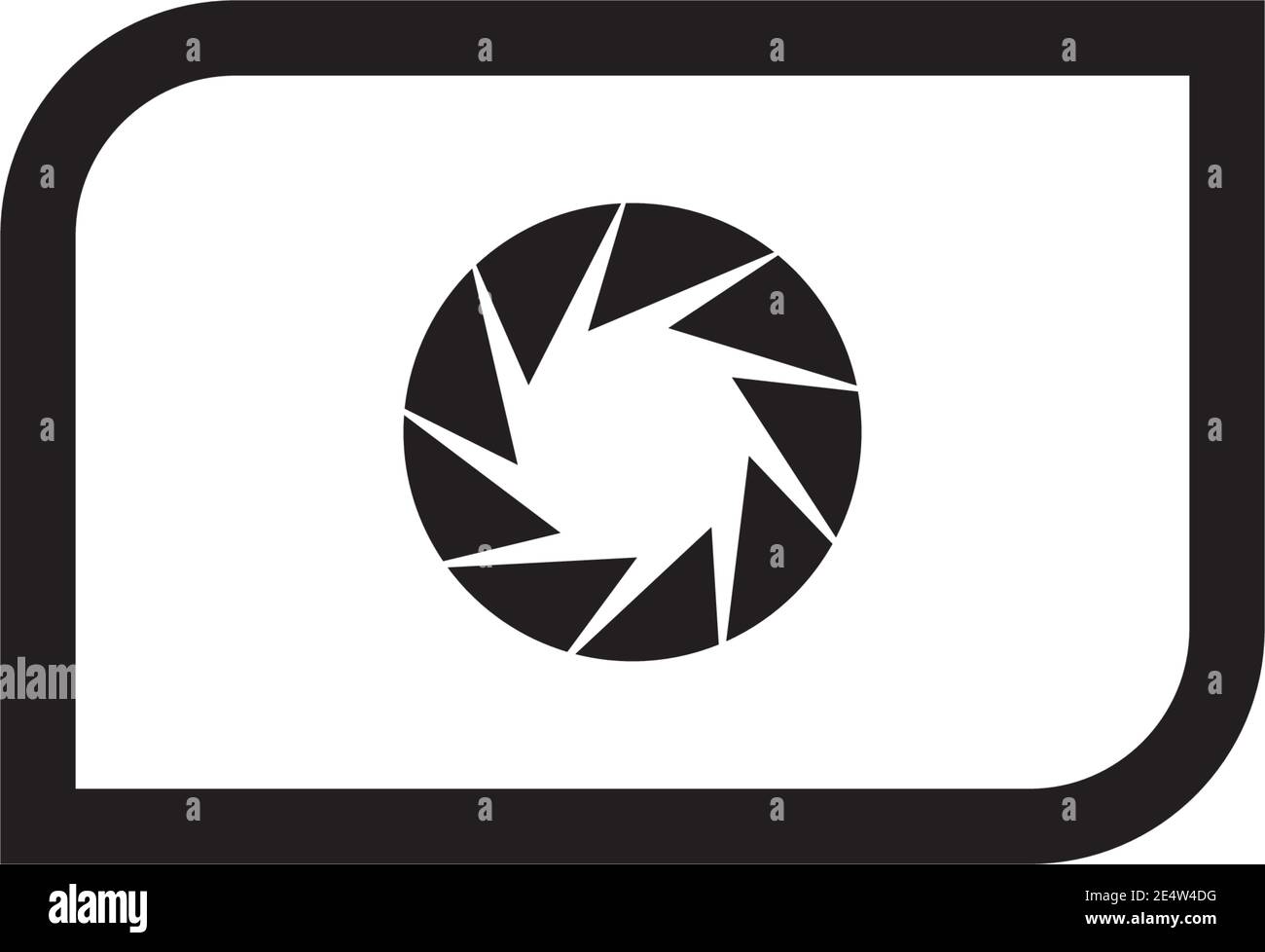Camera icon logo design inspiration vector template Stock Vector Image ...