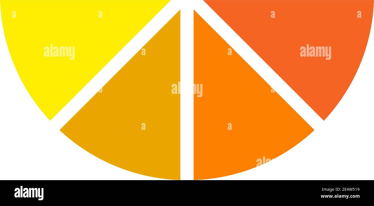 Orange fruit icon logo design vector template Stock Vector