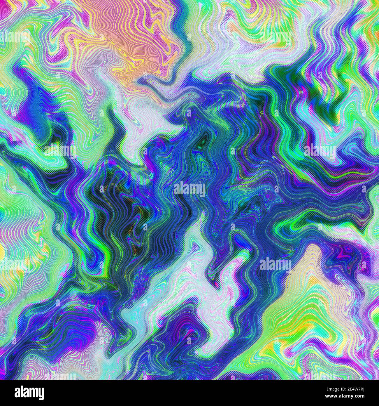 An abstract wavy psychedelic background image Stock Photo - Alamy