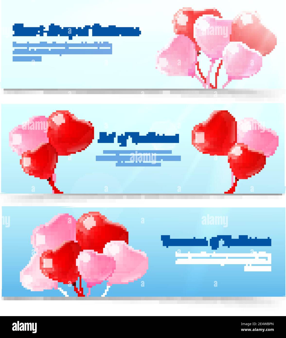 Valentine day party celebration heart shape red wedding balloon ...