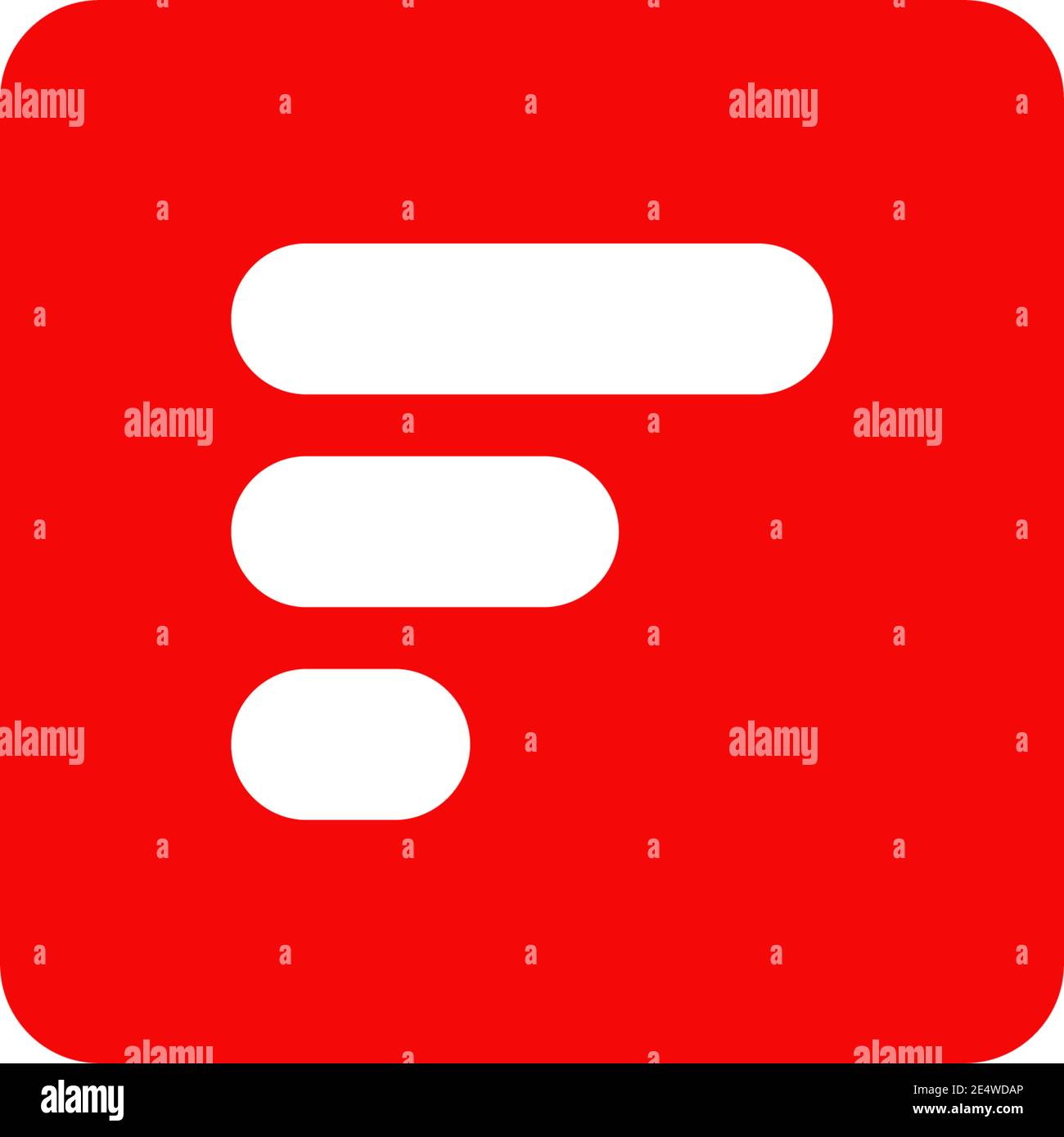 F letter initial icon logo design inspiration vector template Stock ...